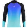 Aqualung Rash Guard Frozen Blue For Women