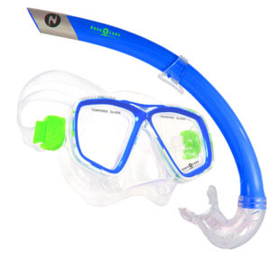 Aqualung Acapulco/Bura JR Snorkeling Combo Blue